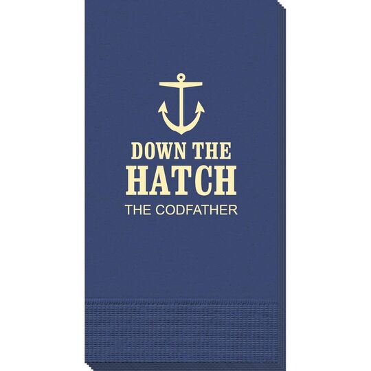 Down The Hatch Guest Towels